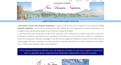 Desktop Screenshot of fieraantiquarianapoletana.it
